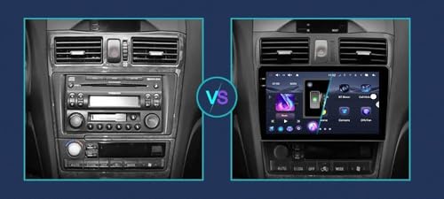 Radio Coche 2 DIN para Nissan Cefiro A33 1998-2003 con Android Auto y Carplay 2