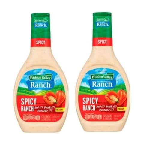 Hidden Valley Gluten Free Spicy Ranch Salad Dressing, Pack of 2 Cover