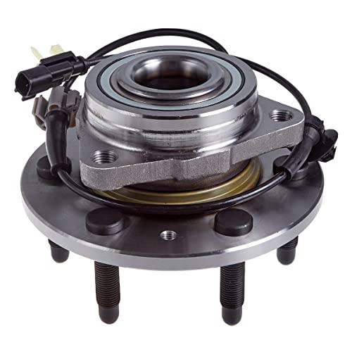Auqdd 515160 (For 4Wd/Awd) Front Wheel Hub And Bearing Assembly Fit For 15-20 Cadi-Llac Escalade Esv /14-18 Silverado 1500,15-20 Tahoe /14-18 Gmc Sierra 1500,15-20 Yukon Xl # Ha590491 23356814 #TOP10