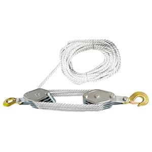 Seile & Kabel Flaschenzug 1100/2200 Lbs Kapazität