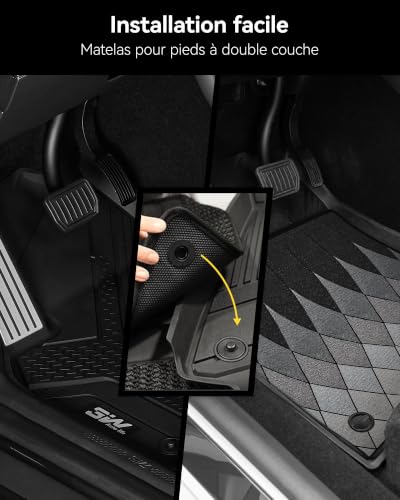 Tapis de sol pour Tesla Model Y Juniper imperméable Thorex™ 2025 - 6