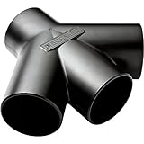 Rockler 3-Way Dust Collection Hose Junction - 3 Way Hose Splitter Keeping Suction To A Maximum w/Blast Gate - 4” Dust Collectors for Woodworking Tools & Accessories By Adding 2 Additional Branches