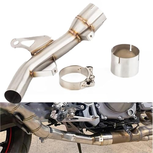 Tuyau de liaison d'échappement moto intermédiaire Kawasaki Z900 2017-2020