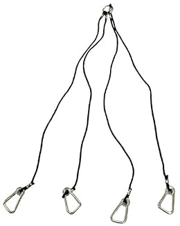 KUFA Sports Crab Trap and Prawn Trap Harness (HNS-5 (with Large Open Metal Hooks))