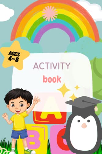 activity books for kids: Color Activity Book for Kids ages 4-8 with Mazes, sudoku, coloring pages