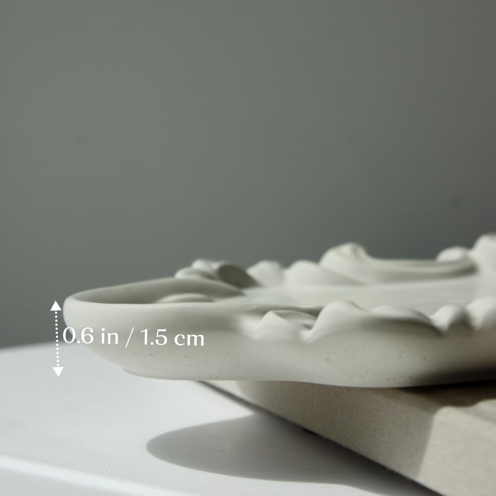 Elegant Silicone Tray Mold – Decorative Platter for Resin, Plaster & Concrete, Jewelry Dish & Home Decor DIY – Form Me