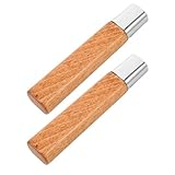 Ipetboom Rosenholz Messergriffe – Ergonomischer Küchengriff für Hackmesser Kompatibel mit Asiatischen Gemüsemessern Handpoliert und Einfach zu Montieren