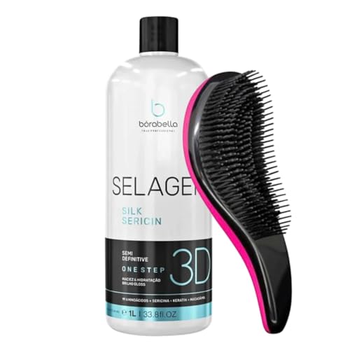 Selagem 3D Borabela 1L + Escova Desembaraçadora