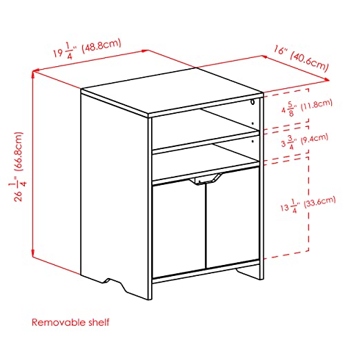Winsome Wood Nova Storage Cabinet, White #TOP22