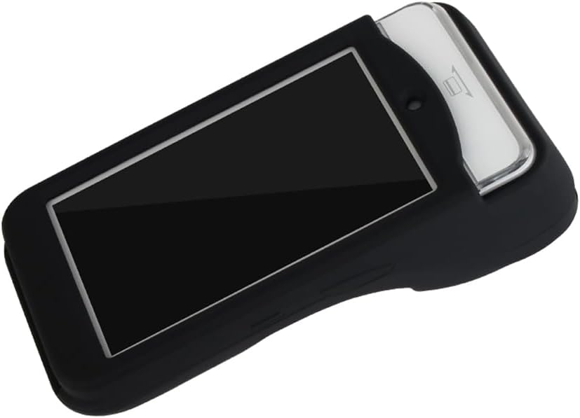 Soft Silicone Anti-Fall Durable Protective Shell Skin Case Cover for Pax A920 Handheld POS Terminal (Black)