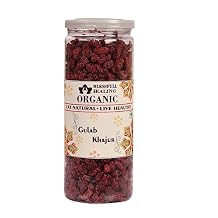 Blessfull Healing Organic Gulab Khajur 300 Gram Airtight Container