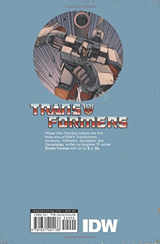 Transformers Phase One Omnibus [Lingua Inglese]