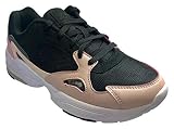 A via Women's Aviator Performance Athletic Shoe with Memory Foam Insole by Avia (Pink Black, 6)