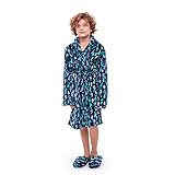 Sleep On It Pajamas Boys Robes for Kids | Fleece Pajama Bathrobes for Boys Sleep and Lounge