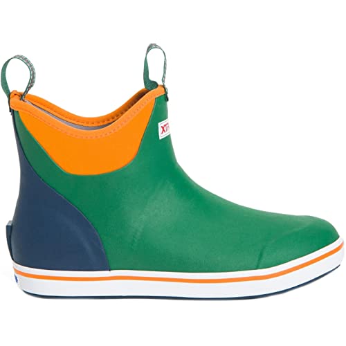 Xtratuf Men's 6 Inch Ankle Deck Boot, Dark Green, Size 12 #TOP7