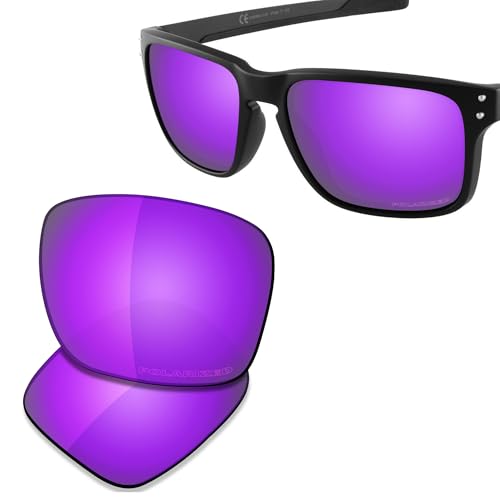 Image of SAUCER Premium Replacement Lenses for Oakley Holbrook Mix OO9384 | OO9385 | UV400 Protection, Anti-Scratch, Precise Fit