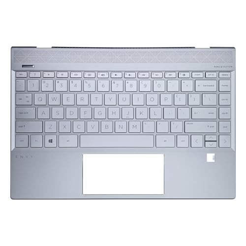 Replacement for HP Envy X360 13AQ 13-AQ Palmrest Backlit Keyboard Assembly Silver L70933-001/L53415-001