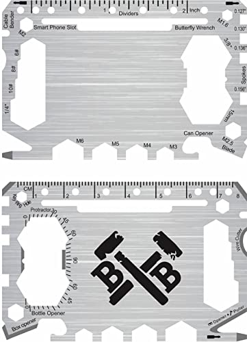 Multi-Purpose Survival Smart Tool - 46 In 1 Credit Card Size Pocket Tool Wallet #TOP5