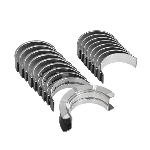 STD Crankshaft Main & Connecting Rod Bearing Kit Fit for Mazda 3 6 CX-7 2.3L 2.5L DOHC 2006-2013, Replace MBRB-R2AA-STD