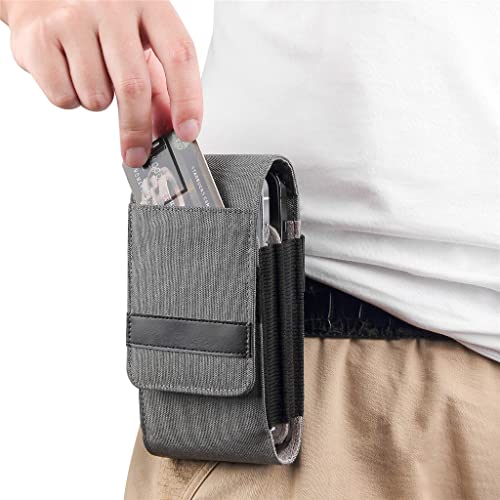 Nylon Pouch Outdoor Sport Hanging Men Waist Bag Belt Clip Phone Case Zipper Card Bag Holster Bag2