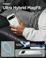 Spigen Ultra Hybrid MagFit Hülle für Google Pixel 11 Pro XL -Clear White – Ansicht 7