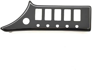 Lowe Boat Blank Switch Panel 2103165 | 11 1/8 x 4 Inch Black Plastic