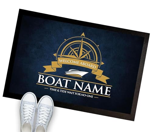 Artylicious Capuz personalizável para barco, cor azul e dourado, 60 x 40 cm, LC101, acessórios para barco estreito