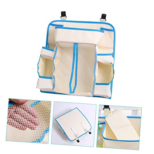 Totority Saco De Armazenamento De Cama Trocador De Fraldas Pendurado Organizador De Fraldas De Berço