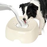 Guaqija Leck- Und Rollnapf Für Hunde Welpen - Rutschfester Leck-Futterspender mit Rollball,Anti-Schling Hundenapf - für Camping, Auto, Zuhause, Hof, Garten, Draußen und Drinnen, Fressen, Training und