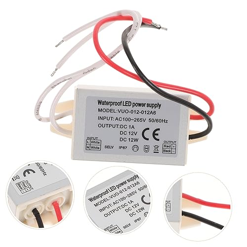 OSALADI 4 Unidades De Driver De LED Adaptador De LED Dc Para Luzes De Tira Plugue De LED Conversor D