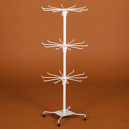 RNSUNH Soporte de exhibición de joyería Spinner de 3 niveles Cover