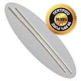 2 x 99.99% Pure Fine Silver Wire Rods - 6" Inch @ 1.5mm Thick (For Colloidal Sil...