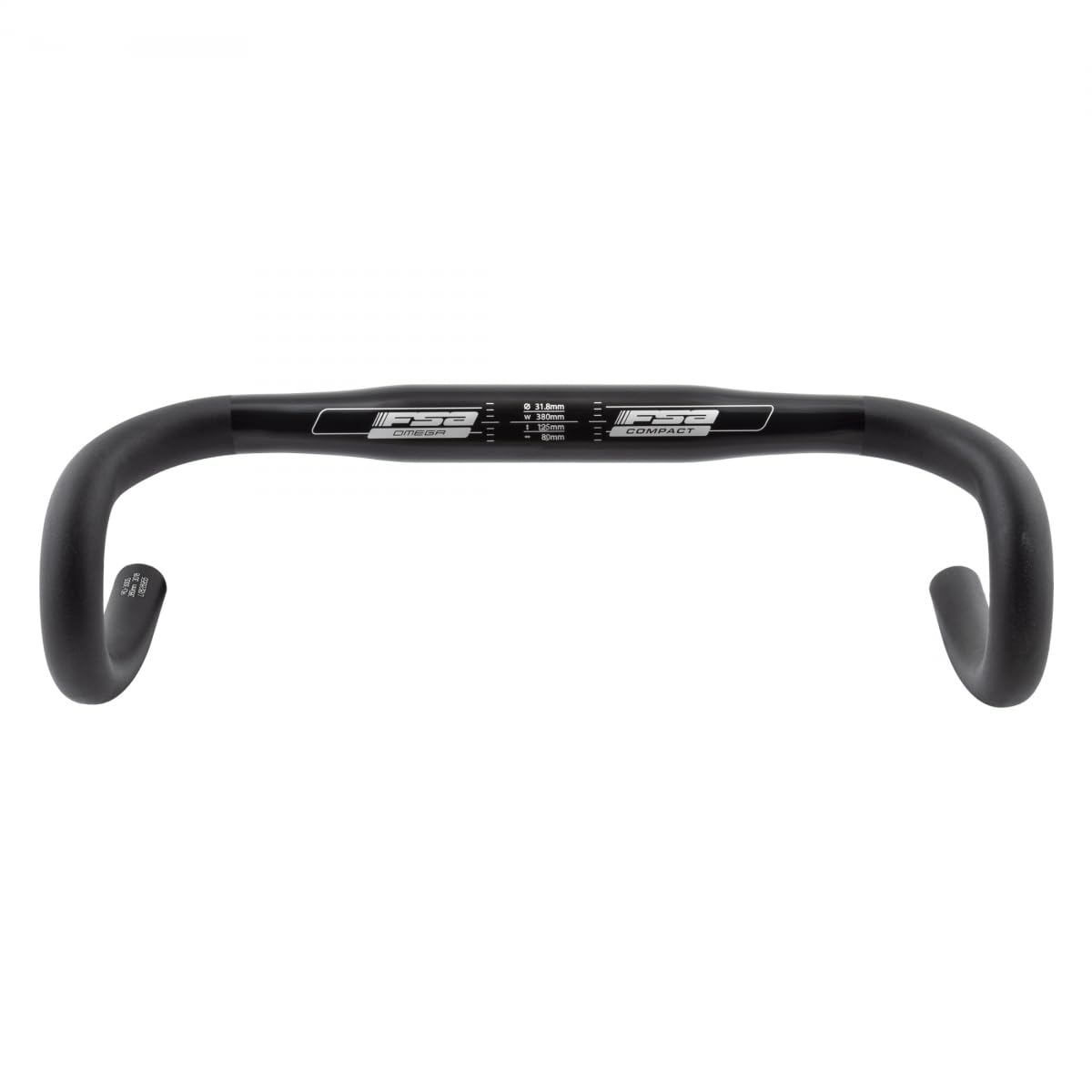 Amazon | FSA(エフエスエー) Omega Compact Black 31.8/380 ドロップ