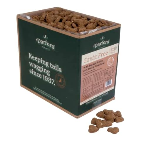 Grain Free Peanut Butter with Mixed Veggies Dog Treats, 15 lb Cover