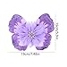 Qiansail Newborn Baby Butterfly Wings Fairy Wing Princess Costume with Big Flower Photography Props Shoot Outfits for Birthday (Rose)