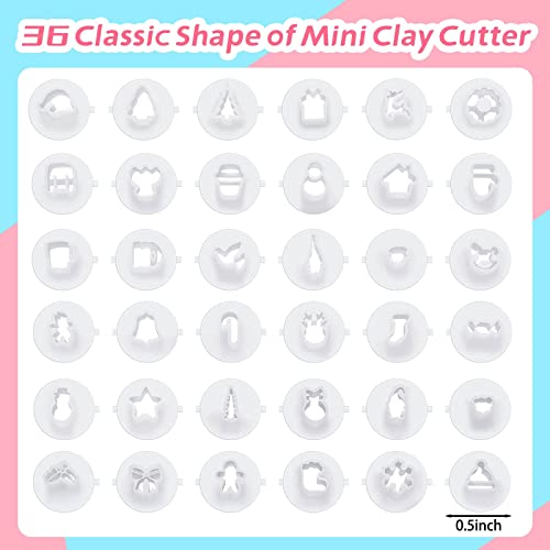 BBTO 36-Piece Polymer Clay Earring Cutter Set #TOP17