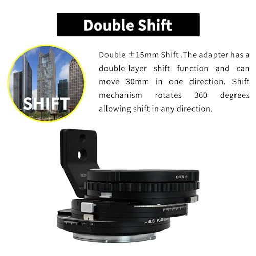 Ficha técnica Anillo adaptador de montaje de lente P645 a GFX de doble cambio compatible con lentes Pentax 645 a cámaras Fujifilm G Mount GFX - Fernando Cortés