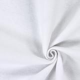Dein Nähprojekt: Filz 180 cm / 2mm stark, 4 - weiss für selbst genähte Deko wie Filzuntersetzer und Filzhausschuhe, aber auch für Etuis und Hüllen.