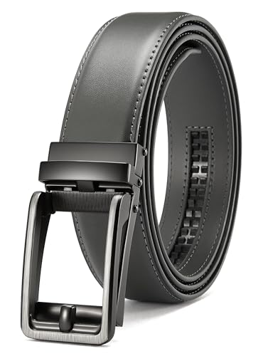 Image of CHAOREN Click Belts for Men - Mens Ratchet Belt 1 3 /8 inch for Dress Pants - Perfect Companion to Men's Oxfords