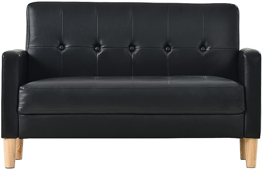 ソファー 2人掛け 幅105cm高さ12cmリビングソファ 東京倉庫から発送