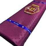 5 Yards Atiku Lace Fabric for Men Cloth African Soft Senator Wear Suit Fabric Material with for Garment Sew Clothing (Wine red)