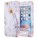 iPhone 7 Case, AOKER [Marble Design] Slim Dual Layer Anti-Scratch &Fingerprint ShockProof Clear Bumper Matte TPU Soft Rubber Silicone Protective Case Fit for Apple iPhone 7 4.7 inch (Rosegold)