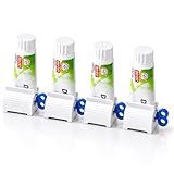Toothpaste Squeezer with Rolling Holder