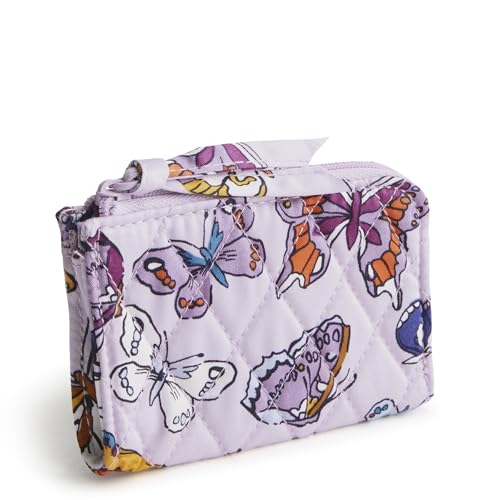 Image of Vera Bradley Women's Premium Cotton Zip Card Pouch
