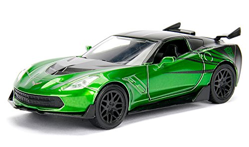 JADA 1:32 Metals Transformers 5 - Crosshairs 2016 Chevrolet Corvette Stingray Diecast Model Car