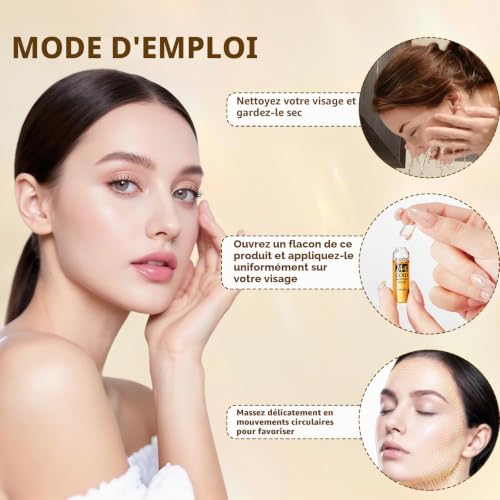 Ampoule Coup D Eclat Visage Lifting Hyaluronic Acid 21 Pcs,2ml/Pcs – vue 4