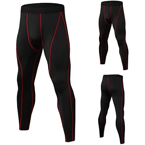 Compression Pants for Men Running Tights Workout Leggings Quick Dry Sports Trousers Base Layer Underwear Tights Cover