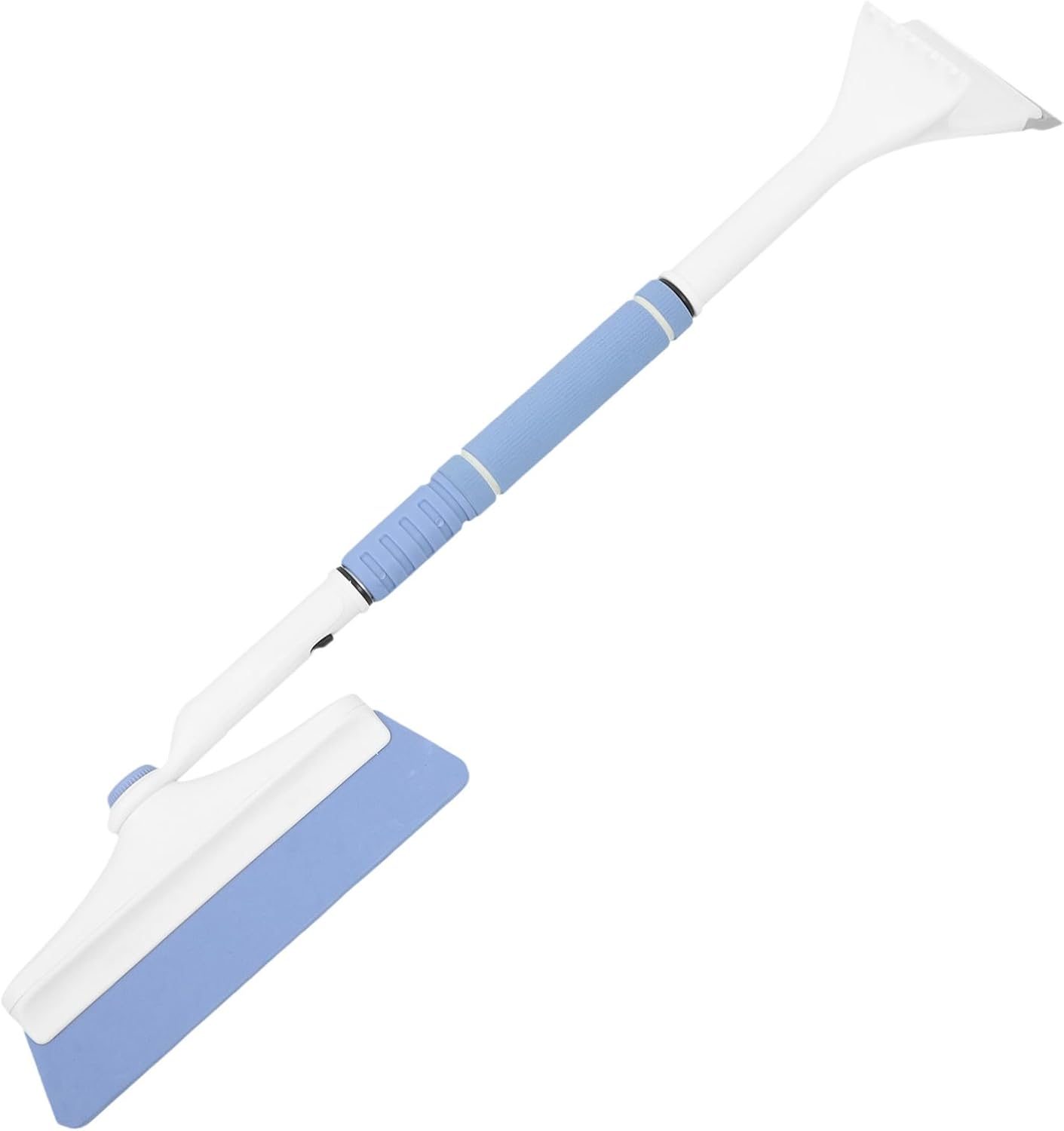 VOSAREA Extendable Snow Brush and Ice Scraper Tool Pivoting Brush for Efficient Snow Removal for Trucks Suvs Ergonomic Grip for Comfortable Use