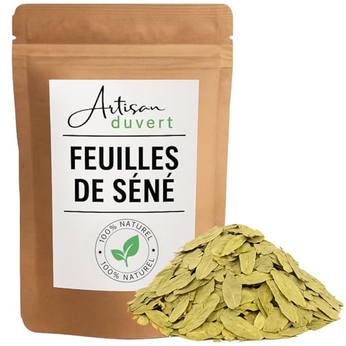 Feuilles de Séné Séchées – 100g – Plante Naturelle pour Infusions et Préparations Maison – L'Artisan du Vert
