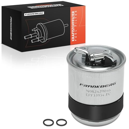 Image of Frankberg Engine Fuel Filters Housing DieselFilters PetrolFilters Compatible with C-Class E-Class A-Class B-Class CLK CLC-Class G-Class Sprinter Fortwo Replace# 6460920701